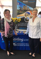 Senior Attorney Nancy Sidoruk and Client Relations Director, San Diego Candace Schwartz attend FirstService Residential's Vendor Fair on 4-26-19.